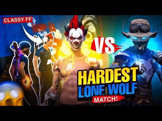 Lone wolf free fire|| Hardest match 😱😍👌#ff#freefire #lonewolf #trending #viralvideo