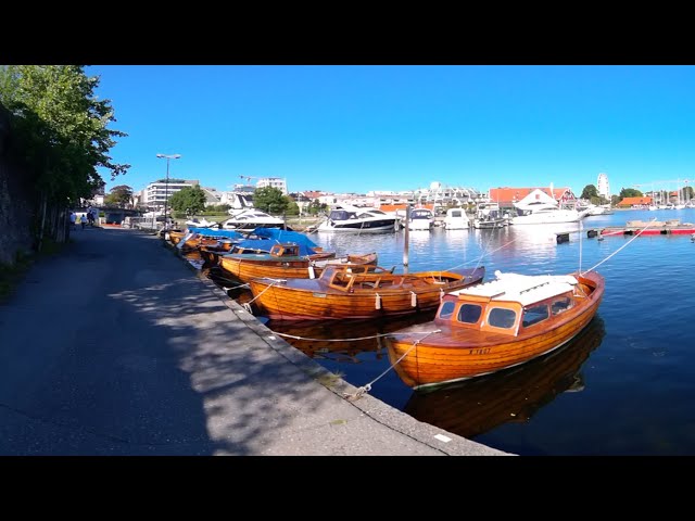 Cycling Waterfront Kristiansand, Norway 360