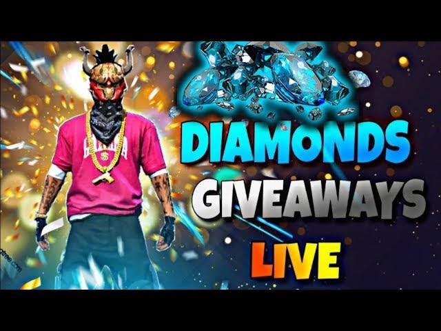 FREE FIRE DAIMOND GIVEAWAY#LIVE