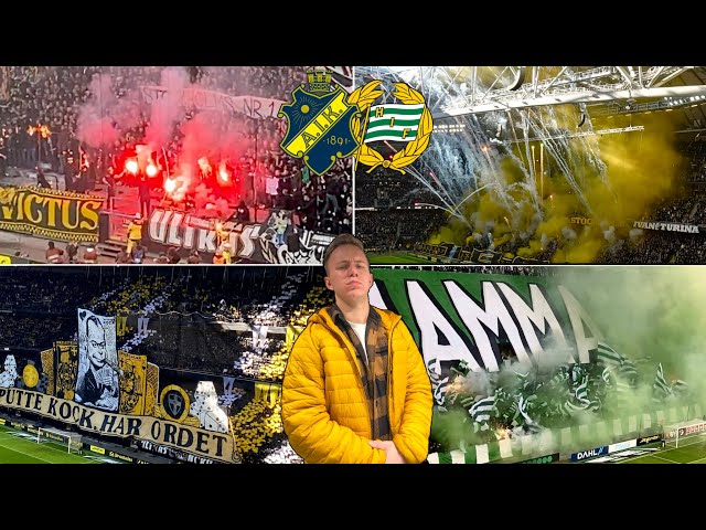 Fire On The Stands, Sick DRAMA in the Stockholm Derby | AIK - HAMMARBY IF documentary 2024