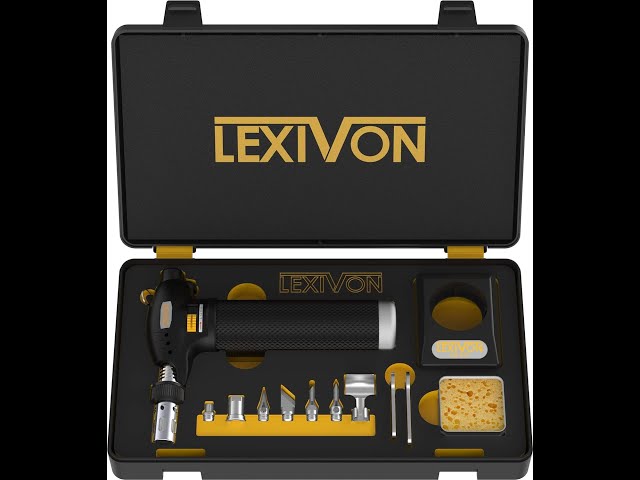 Discover the SECRET to Effortless DIY with LEXIVON Butane Torch!