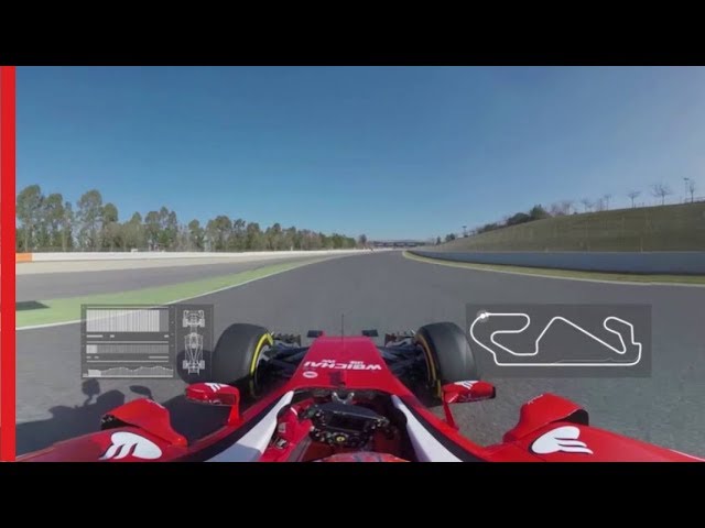 360° video with Scuderia Ferrari - Lap