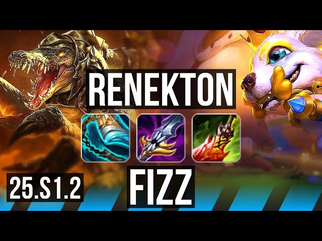 RENEKTON vs FIZZ (MID) | 8/2/9 | KR Master | 25.S1.2