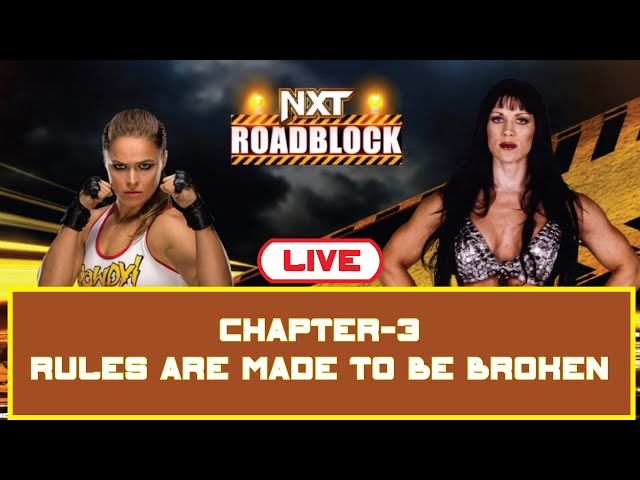 CHAPTER 3: Rules Are Made To Be Broken , Ronda Rousey Vs Chyna , WWE 2k24 Gaming Live Stream