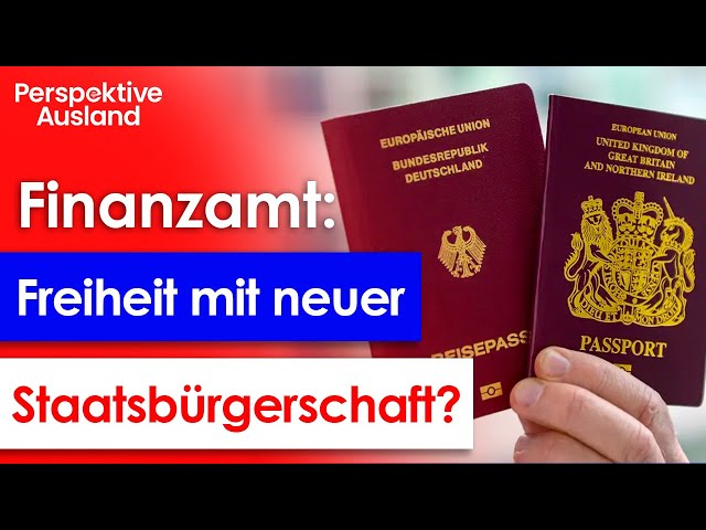 Avoiding German taxes by giving up your citizenship: Is that possible??