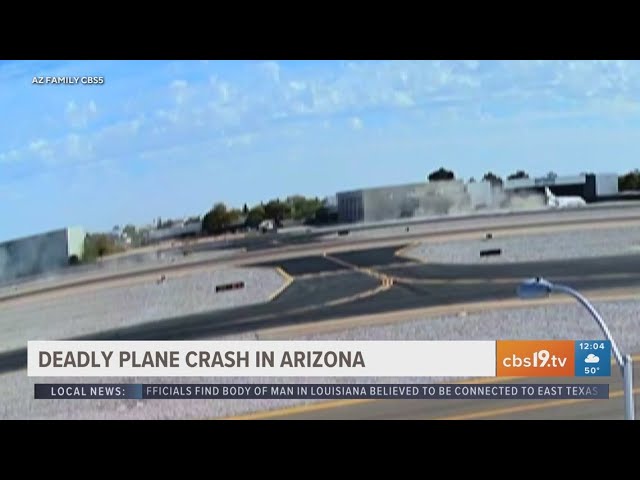 1 dead after plane crash in Arizona