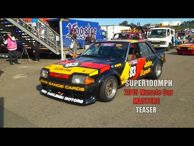 2015 Fathers Day MUSCLE CAR MASTERS Teaser