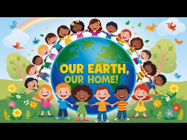 🌍 Our Earth, Our Home 🌍 | Fun & Educational Song for Kids | @Yo-Yo-Kids