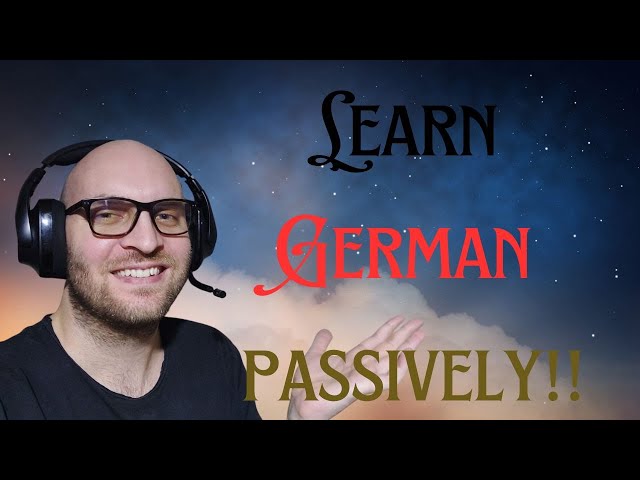 Passively learn Vocabulary | A1 German