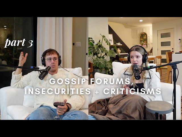 saying everything (but tipsy) PT 3 | snark culture, criticism + my insecurities