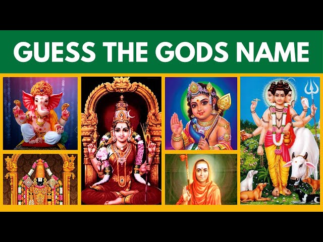 Guess the Hindu Gods and Gurus | Devotional Quiz