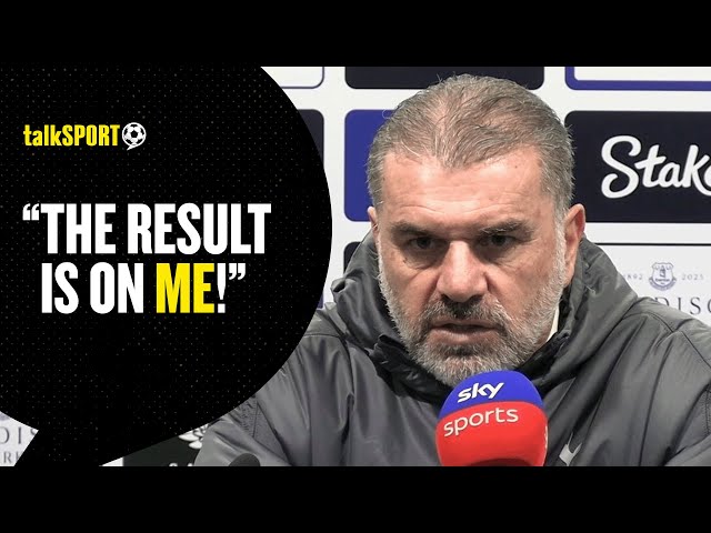 "Not Good Enough!" Ange Postecoglou ACCEPTS Responsibility For Shock 3-2 LOSS To Everton!