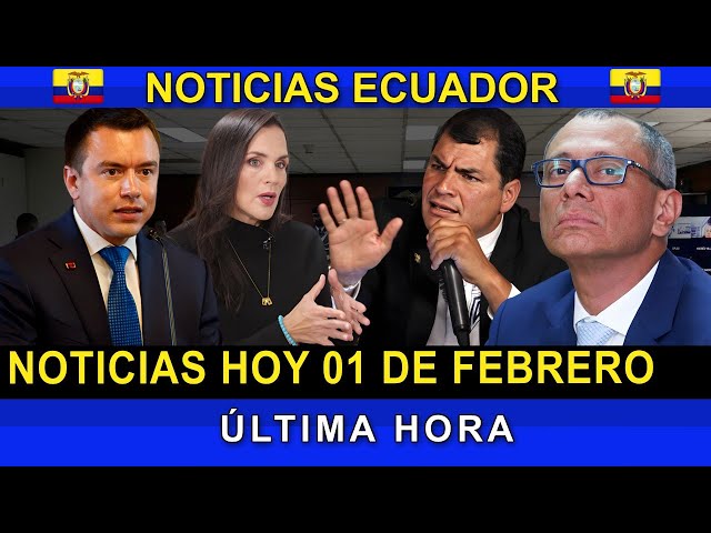 NOTICIAS ECUADOR: HOY 03 DE FEBRERO 2025 ÚLTIMA HORA #Ecuador #EnVivo