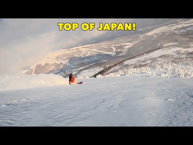 A Snowboarders DREAM DAY in PERFECT JAPAN POWDER!