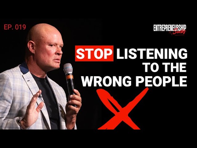 Entrepreneurship Sucks: When You Listen To The Wrong People