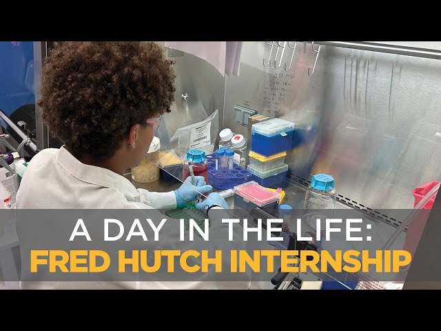 A day in the life as a cancer research center intern