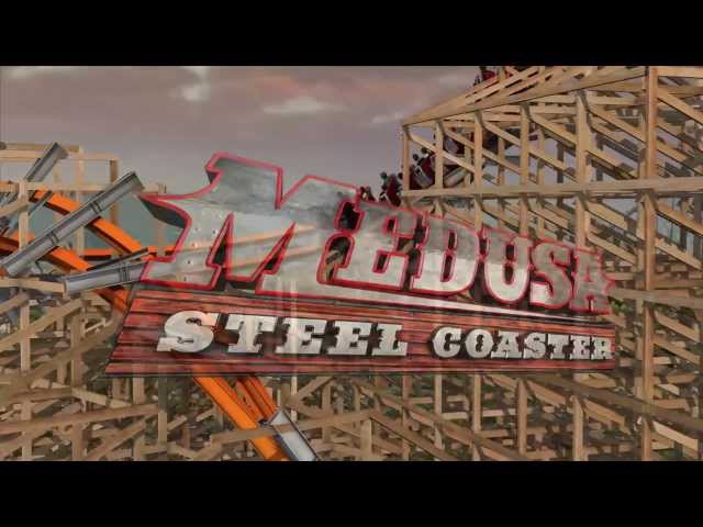 Medusa Steel Coaster - Nueva atracción en verano 2014