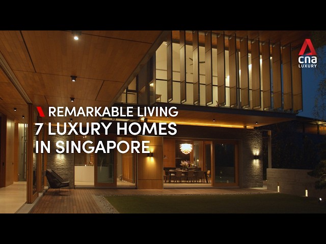 7 luxury homes in Singapore | Remarkable Living