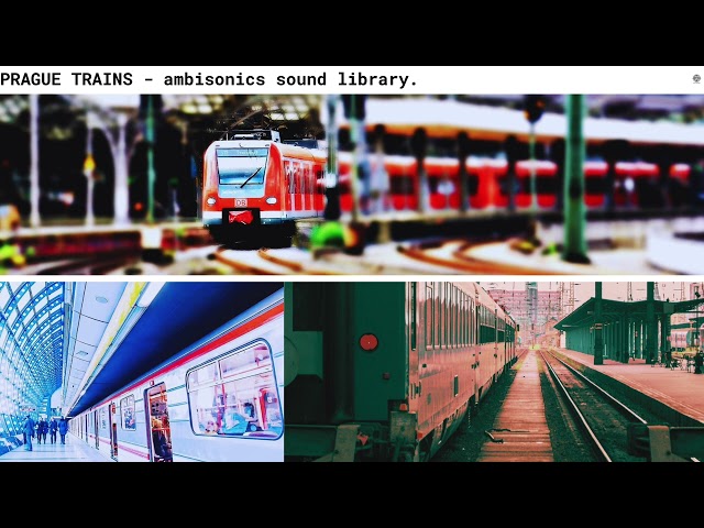 Prague Metro, trains & stations - ambisonics sound library,