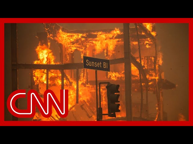 Fires cause apocalyptic scenes across Los Angeles County