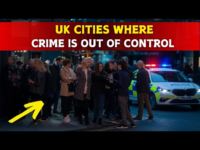 10 UK Cities Where Crime is Out of Control