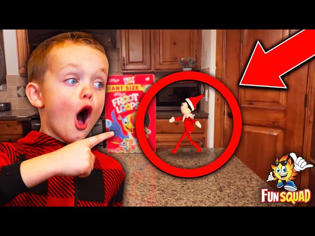 Elf On The Shelf Caught Moving On Hidden Cameras!