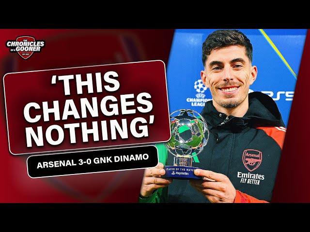 ARSENAL 3-0 GNK DINAMO: Havertz SHINES but we STILL need a forward! | Arsenal qualify!