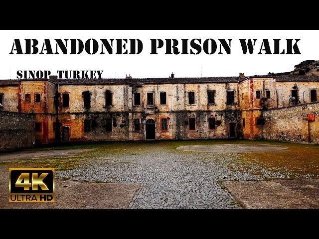 Exploring an Abandoned Prison in 4k!Turkey Travel Guide 2019