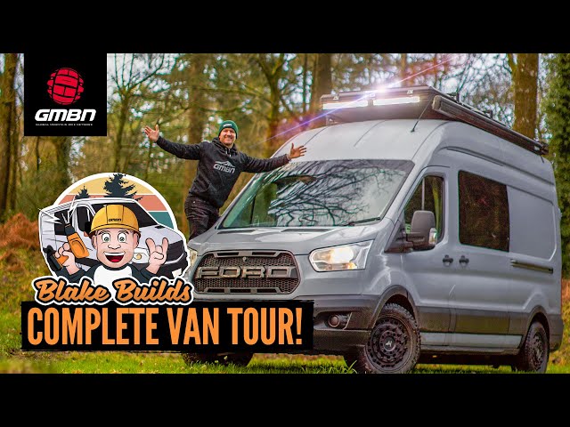 The Ultimate Custom MTB Adventure Van! | Ford Transit Camper