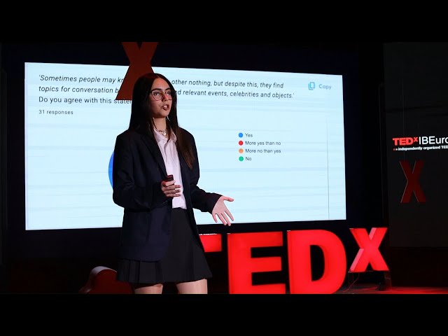 Pop-culture as a Connection Bridge | Diana Gareeva | TEDxIBEuropeanSchool