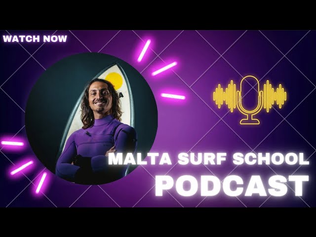 Malta surf school 2024 Podcast #3 Today we meet Lidia from Italy and her passion for surfing "