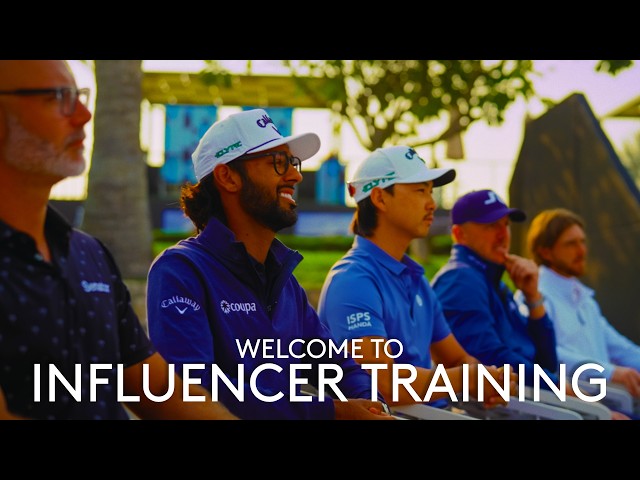 Tour Pros in Hilarious Social Media Training