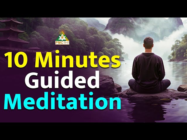 10 Minutes Guided Meditation Music | Meditation Music for Positive Energy