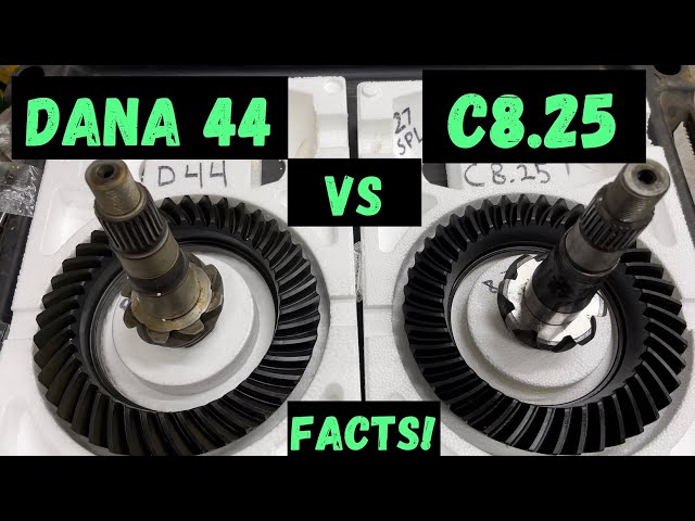 Dana 44 vs Chrysler 8.25