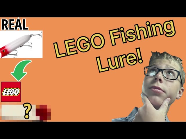 Building A LEGO Fishing Lure!