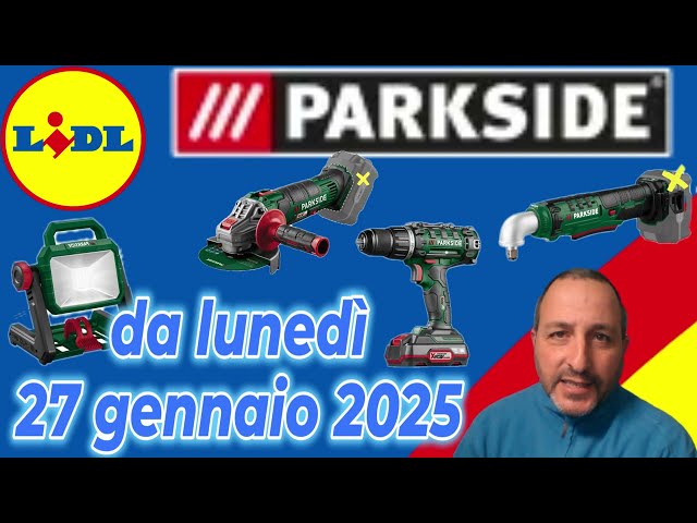 Lidl flyer from Monday 27 January '25 Parkside #parkside #lidl #lidlflyer #parksidepowertools