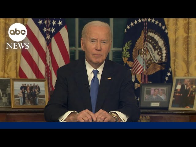 President Biden’s farewell address to the nation