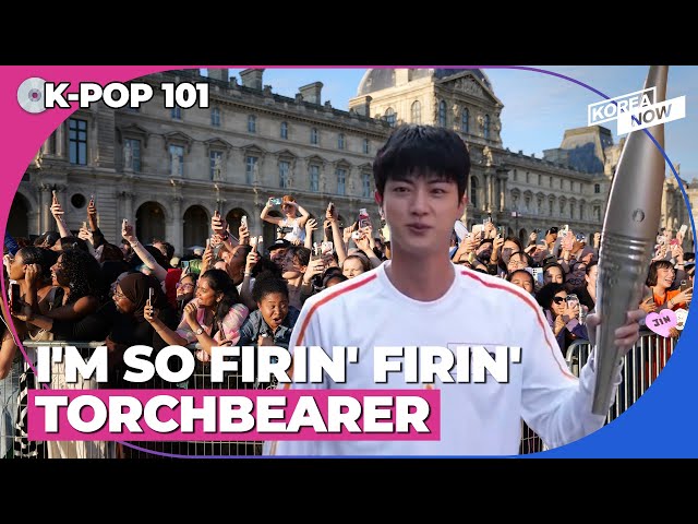 BTS sings about bearing Olympic torch, 7 years later Jin fulfills wish