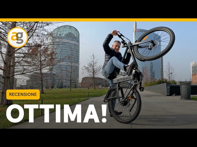 160Km di AUTONOMIA e CAMBIO AUTOMATICO. Recensione E-BIKE ENGWE P275 pro