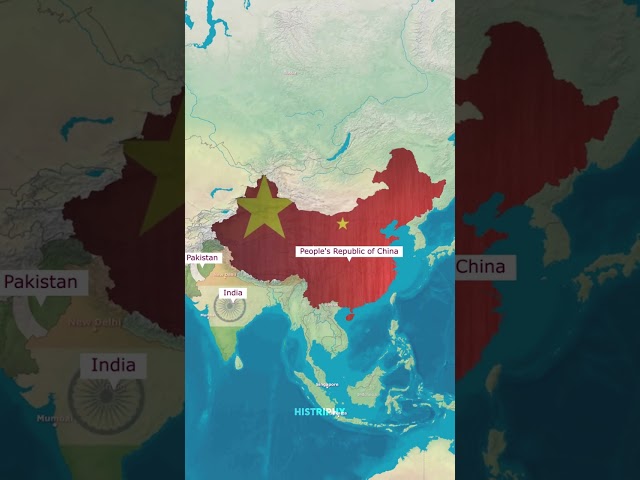 Countries and their ENEMIES #shorts #geography