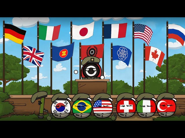 1,000,000 army subscribers ( Countryballs )