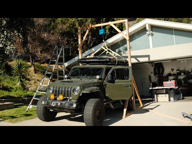 DIY ROOFTOP TENT INSTALLATION SYSTEM