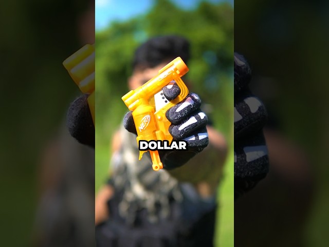 $10 Nerf Gun vs $100,000 NERF GUN!