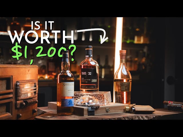 $10 vs $100 vs $1,000 Whiskey Showdown | Are CRAZY Expensive Bottles Worth It???