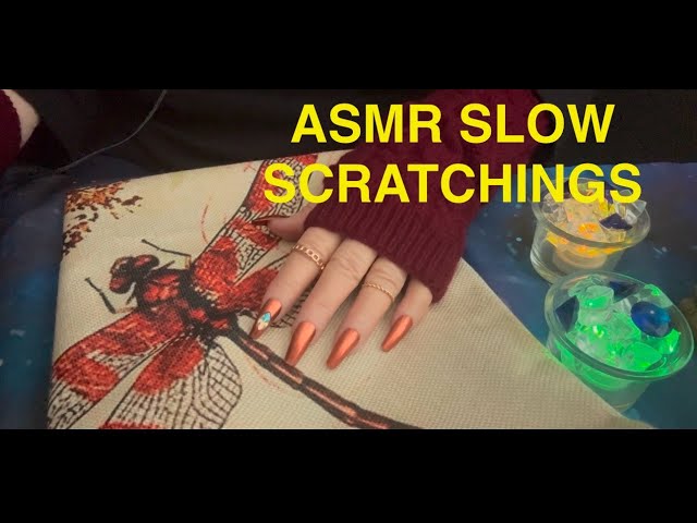 ASMR A SENSORY LULLABY of Slow Tingly Scratchings to Relax & Drift to Sleep  No Talking