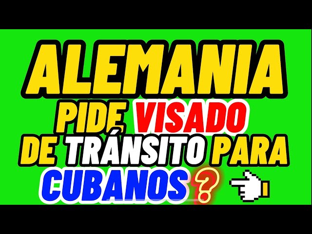 Alemania 🇩🇪 Pide VISADO para los Cubanos 🇨🇺 ? Información REAL y ACTUALIZADA, Cubanos en Serbia.