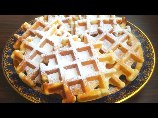 How to make belgian waffles