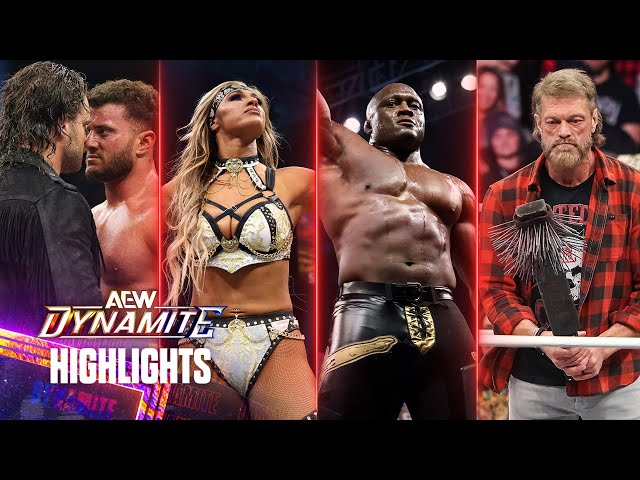 MJF and Hangman Adam Page EXPLODE as Tensions Erupt on Dynamite! | 2/12/25 AEW Dynamite Highlights