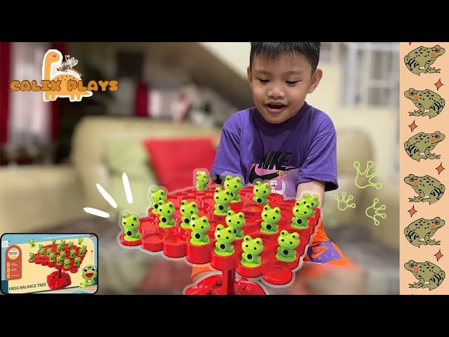 FROG BALANCE TREE CHALLENGE with CALIX