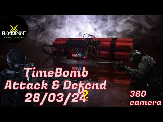 Time Bomb, Attack & Defend - Level 2 Airsoft - 28/03/24 - GoPro Max360 camera